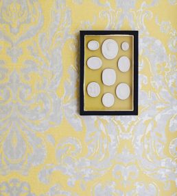 Brocatello Wallpaper by Zoffany Chalk
