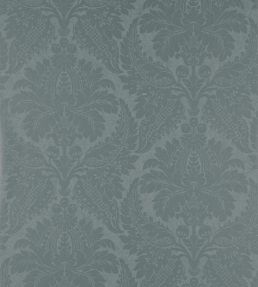 Malmaison Damask Wallpaper by Zoffany Teal