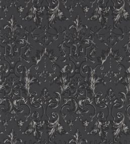 Marmorino Wallpaper by Zoffany Ebony