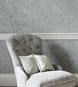Renaissance Damask Wallpaper by Zoffany Russet