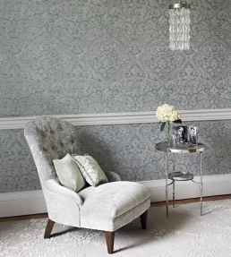 Renaissance Damask Wallpaper by Zoffany Russet