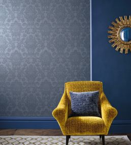 Crivelli Wallpaper by Zoffany Antique Bronze