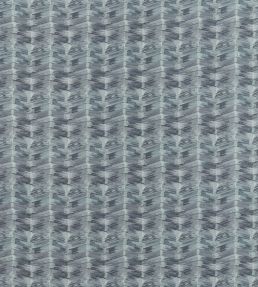 Loelia Fabric by Zoffany Blue Stone