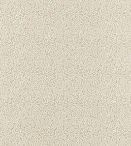 Maze Coral Fabric by Zoffany Stone