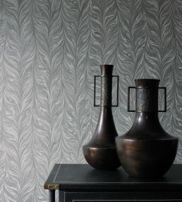 Ebru II Wallpaper by Zoffany Snow