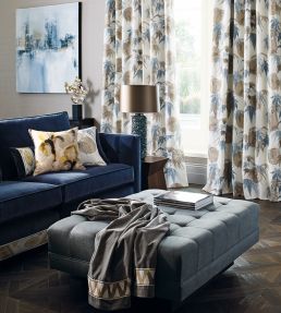 Acer Fabric by Zoffany Charcoal/Stone