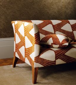 Kanoko Fabric by Zoffany Copper
