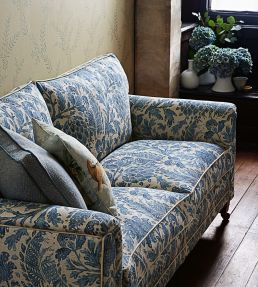 Cochin Fabric by Zoffany Blue