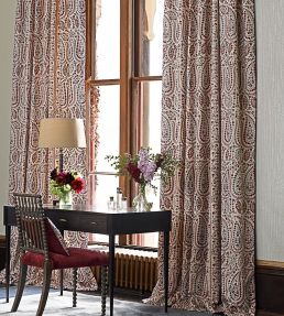 Jayshree Fabric by Zoffany Celadon/Multi
