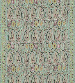 Jayshree Fabric by Zoffany Celadon/Multi