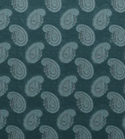 Orissa Velvet Fabric by Zoffany Azure