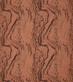 Serpentine Fabric by Zoffany Henna