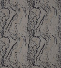 Serpentine Fabric by Zoffany Zinc