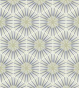 Spark Wallpaper by Zoffany Sapphire