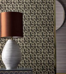 Tumbling Blocks Wallpaper by Zoffany Stone