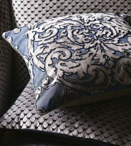 Tespi Fabric by Zoffany Amethyst/Mole