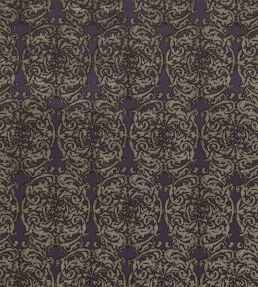 Tespi Fabric by Zoffany Amethyst/Mole