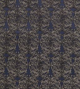 Tespi Fabric by Zoffany Indigo/Taupe
