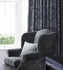 Carrera Fabric by Zoffany Sky