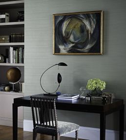 Silk Plain Wallpaper by Zoffany Taupe