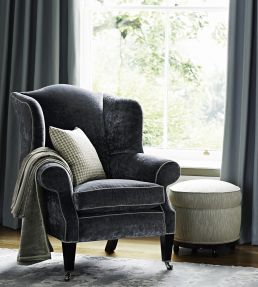 Curzon Fabric by Zoffany Blue