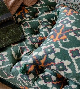 Zold Fabric by MINDTHEGAP Green White