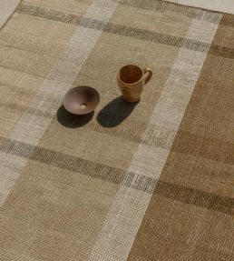 Brink & Campman Zona Cashew Block Stripe rug Cashew 497501140200 Cashew