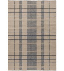 Brink & Campman Zona Denim Check rug Denim 497408140200 Denim