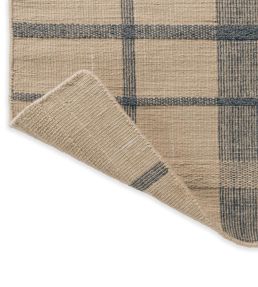 Brink & Campman Zona Denim Check rug Denim 497408140200 Denim