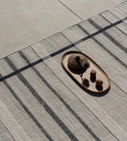 Brink & Campman Zona Line rug Charcoal 497605140200 Charcoal