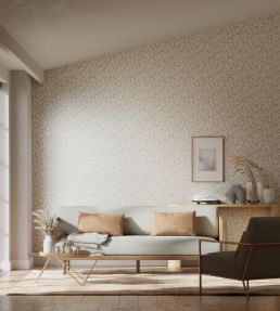 Zori Wallpaper by Harlequin Shiitake / Fig Blossom