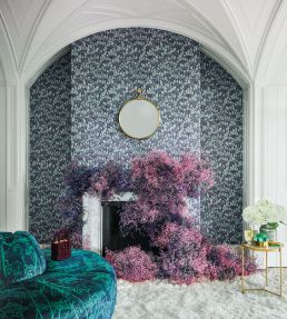 Zulu Terrain Wallpaper by Cole & Son Forest Green & Olive Green