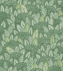 Zulu Terrain Wallpaper by Cole & Son Forest Green & Olive Green