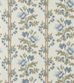 Apothecary Rose Wallpaper by Sanderson Ether Blues