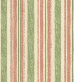 Cloudline Wallpaper by GP & J Baker Soft Red/Green
