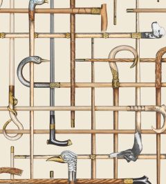 Bastoni Wallpaper by Cole & Son Cream