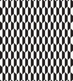 Tile Fabric by Cole & Son Soot/Snow