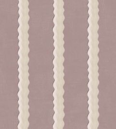 Double Scroll Stripe Wallpaper by Parker & Jules Lilac