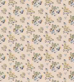 Forest Flower Fabric by GP & J Baker Blue/Green