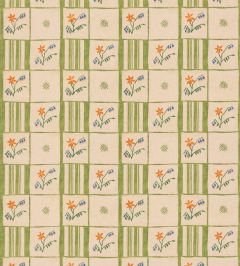 Forget-Me-Not Fabric by GP & J Baker Green