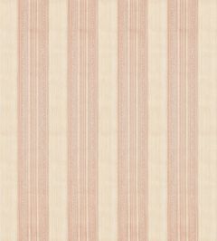 Hanover Stripe Fabric by Zoffany Tuscan Pink