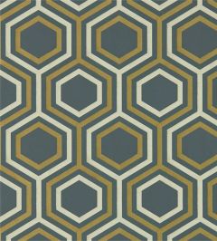 Selo Wallpaper by Harlequin Ebony/Gold