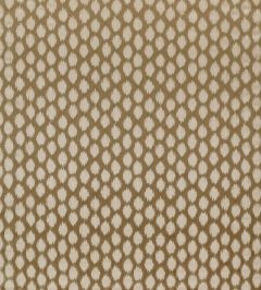 Ikat Spot Fabric by Zoffany Antique/Gold