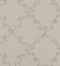 Leaf Trellis Wallpaper by Colefax and Fowler Forest