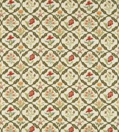 May's Coverlet Fabric by Morris & Co Twining Vine