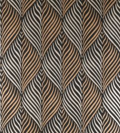 Bonnelles Wallpaper by Nina Campbell BLACK/GILVER