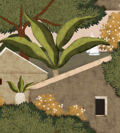 Nopolo Wallpaper by Coordonne Cactus