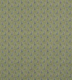 Patola Paisley Fabric by GP & J Baker Emerald