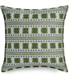 Paxton Cushion 55 x 55cm by James Hare Blue/Green