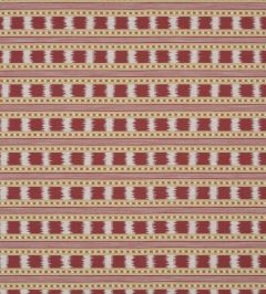 Paxton Fabric by James Hare Red/Gold